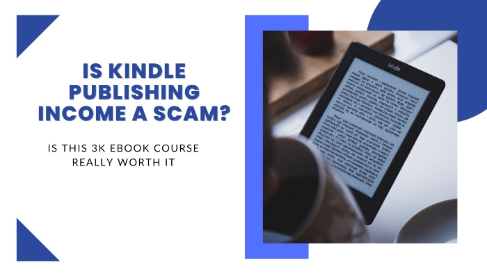 Is Kindle Publishing Income a scam featured image