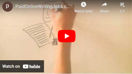 Paid Online Writing Jobs Review paid online writing jobs has a youtube video