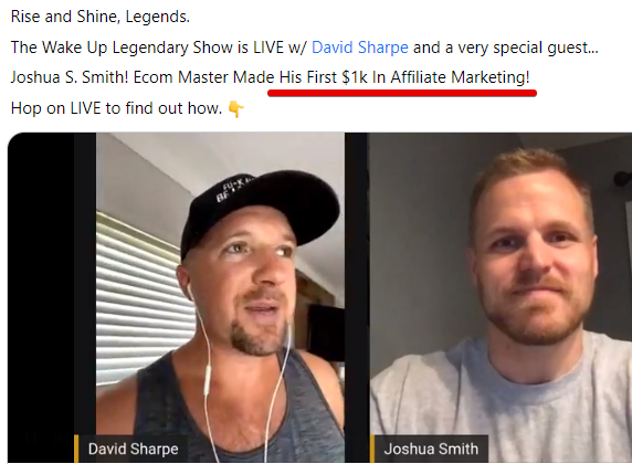 Legendary Marketer review who is Joshua Smith