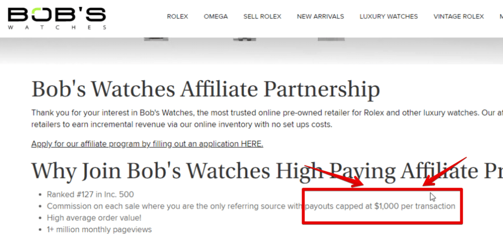 How to get into high ticket affiliate marketing selling rolex and other luxury brand watches