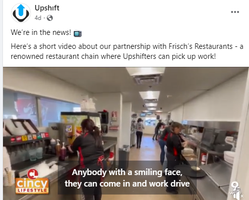 Is Upshift Legit. They are legit as they are now in partnerships with the Frisch resturant.