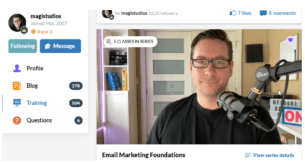 Jay Neil teaching you how to email marketing at wealthy affiliate