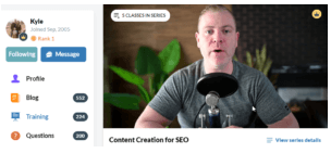 How Wealthy Affiliate Teaches you Seo with Kyle