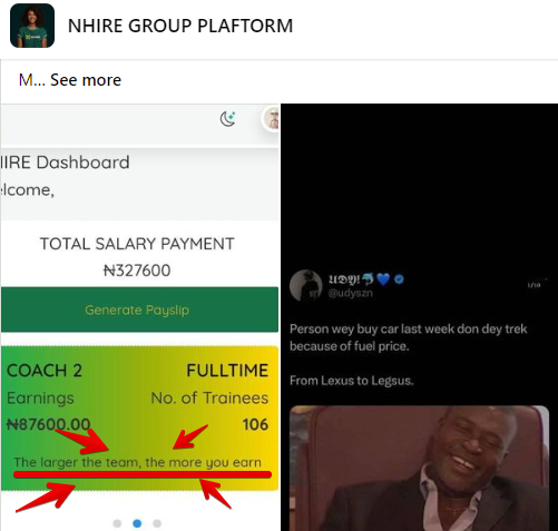 Nhore Group Review this is why Nhire Group is a ponzi scheme