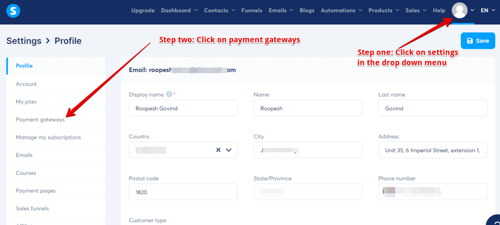 Systeme.io review how to set up your payment gateway in Systeme.io