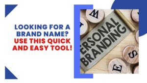 How I Found a Brand Name Using This Quick and Easy Tool!