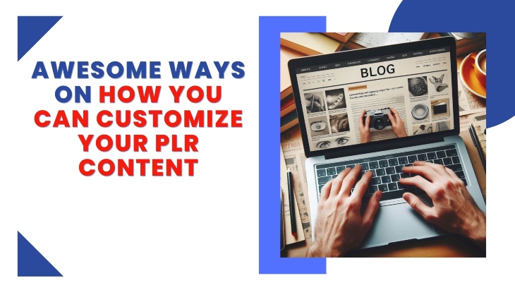 How to customize your plr content featured image