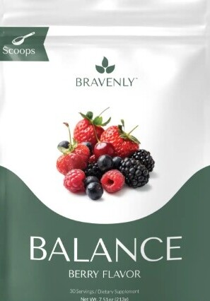 This is a picture of one of the flagship Bravenly balance products called Bravenly Balance