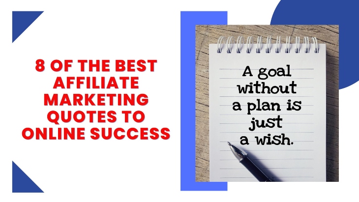 This is 8 of the best affiliate marketing quotes to success featured image