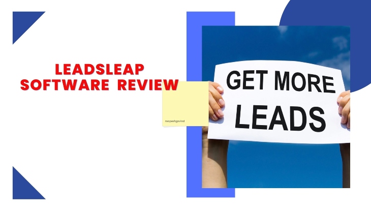 This is the Main LeadsLeap Review Featured image