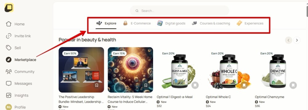Offerlab review how does the offerlab marketplace work