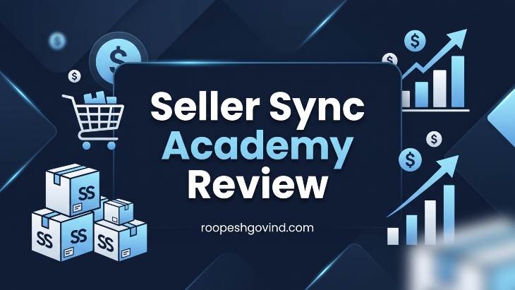 This is the Seller Sync Academy Review Featured image